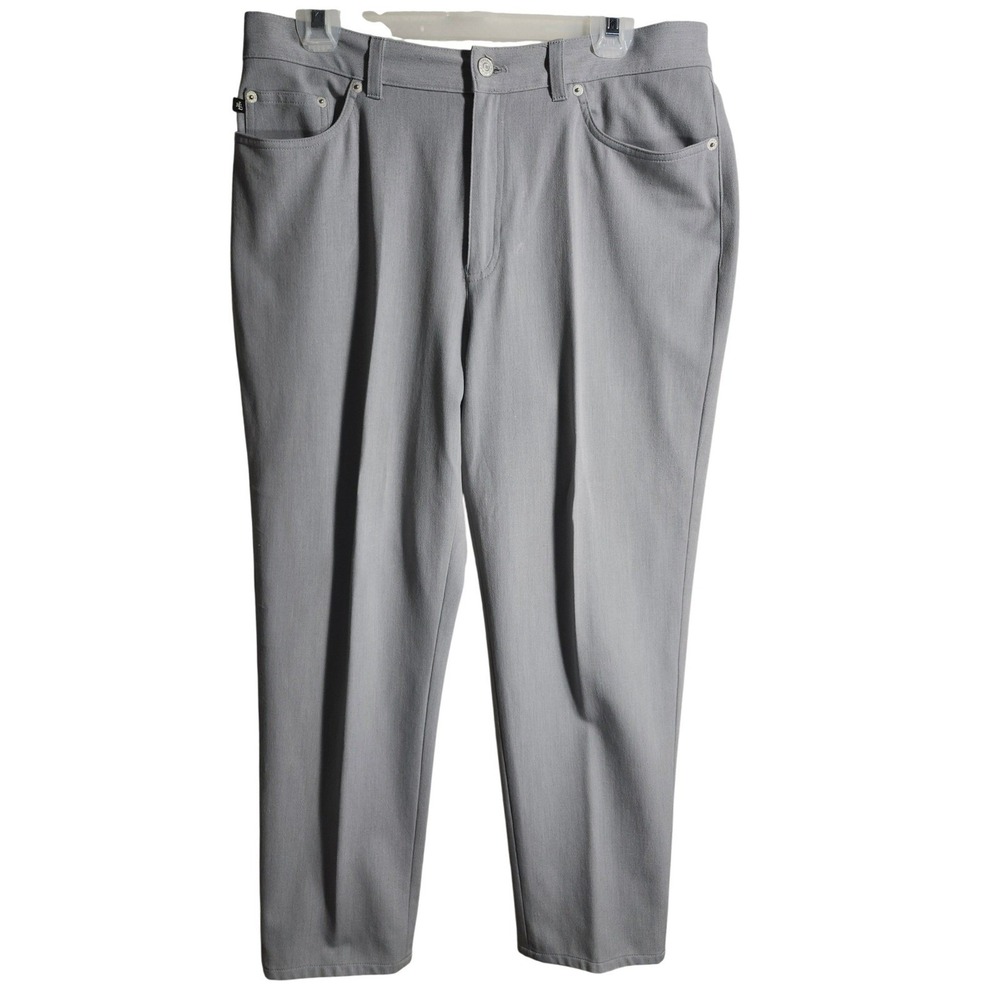 Lauren Ralph Lauren Petite Grey Pleated Front‎ Pants Size 14P